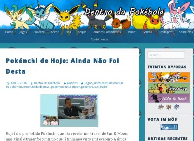 Dentro da Pokébola