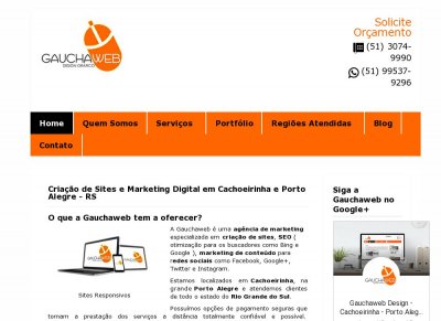 Gauchaweb - Criação de Sites e Marketing Digital em Porto Alegre