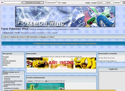 Pokemon Wind Foros