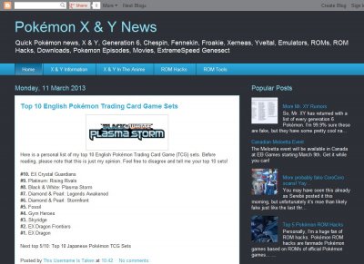 Pokémon X & Y News