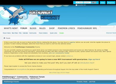 PokéHunngry™ Community - Pokemon Forum