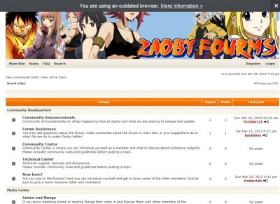 Zaoby Community Forums